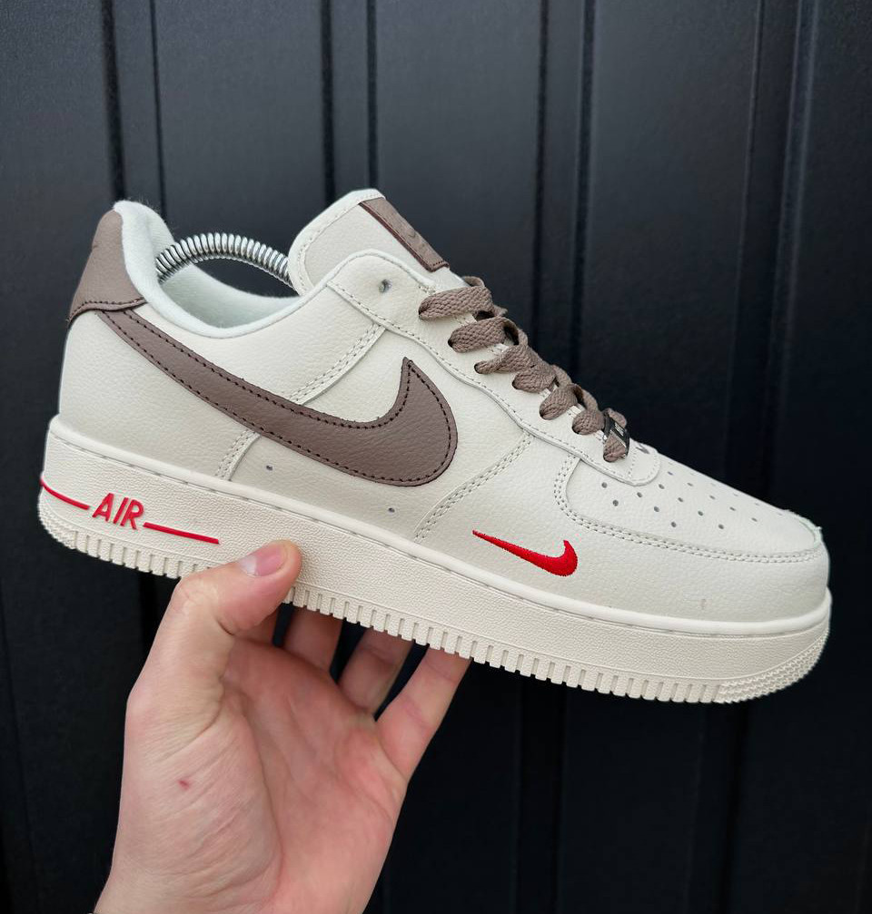 Чоловічі кросівки Nike Air Force 1 Low 07 Essenti mocco найки аірфорси. Розмір 41-45