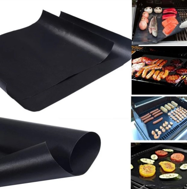 Килимок для приготування на грилі та барбекю з антипригарним покриттям BBQ grill sheet 33x40 см