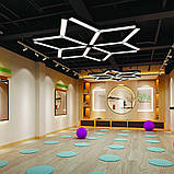 З'єднувач-трикутник AL4021 3W 4000K чорний для світильників AL4020 36W і 48W, фото 2