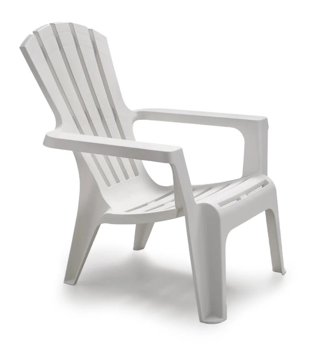 Стілець садовий пластиковий BICA Maryland, білий