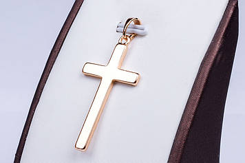 Хрестик кулон на ланцюжок, підвіска Xuping