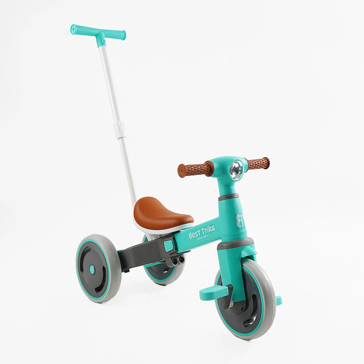 Велосипед-трансформер Best Trike LB-10360 з батьківською ручкою, фото 1