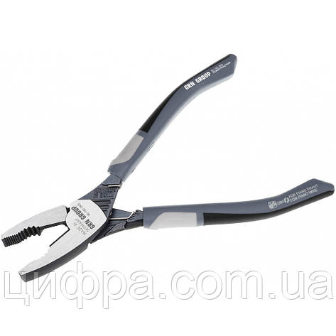 Пасатижі силові з пружиною CONSTRUCTOR 180 мм GRN-GROUP 90 180 3KS, фото 1