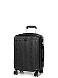 Валіза Франція мала S чорна 55x40x23см/40л/2.7кг/Worldline 630, фото 3