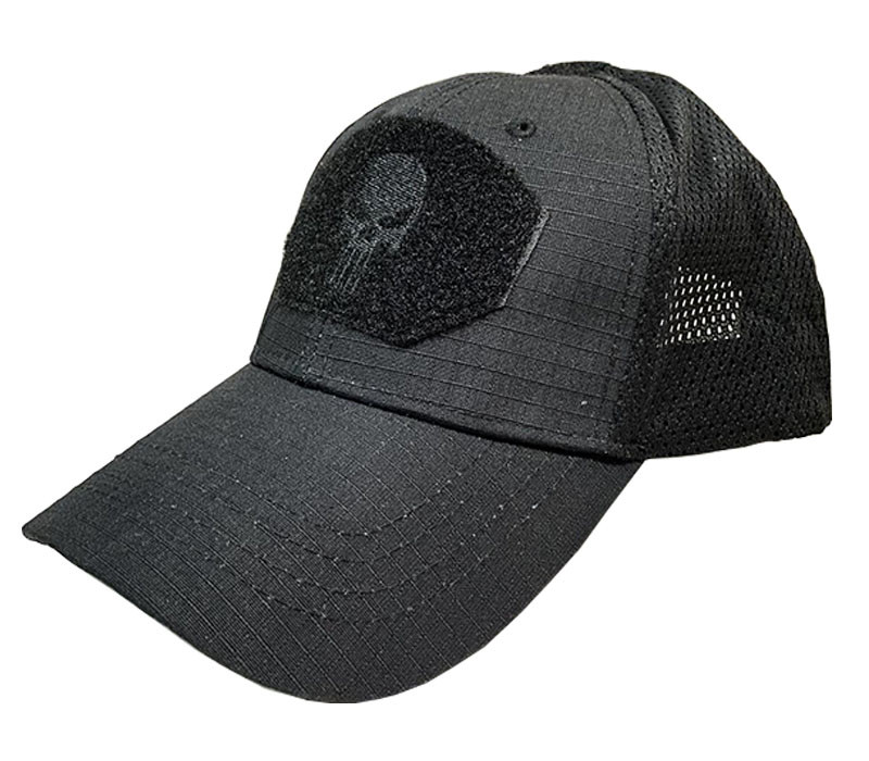Тактична бейсболка Rip-Stop з черепом Карателя – Міцна та стильна | Велкро панелі для патчів, фото 1