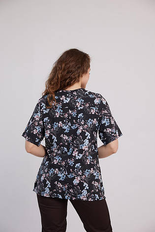 Жіноча медична куртка топ Подолянка коричневий - Одяг косметолога, фото 2