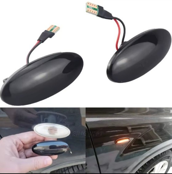 LED Динамічні повторювач повороту в дзеркало Nissan Qashqai J10 X-trail Cube Juke Leaf Micra K13