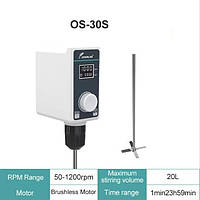 Верхнеприводна затяжка JOANLAB OS-30S (50-1200 об/хв; 60W; 20 літрів) зі штативом
