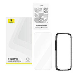 Захисне скло iPhone 16 Pro Max прозоре, Superior Series HD Tempered Glass Screen Protector, Baseus (P600739092