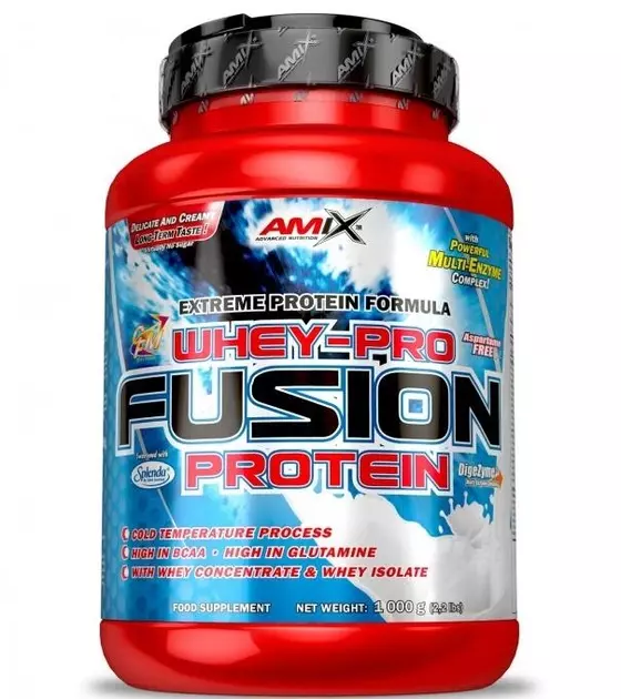 Сироватковий протеїн Amix WheyPro FUSION 1000g