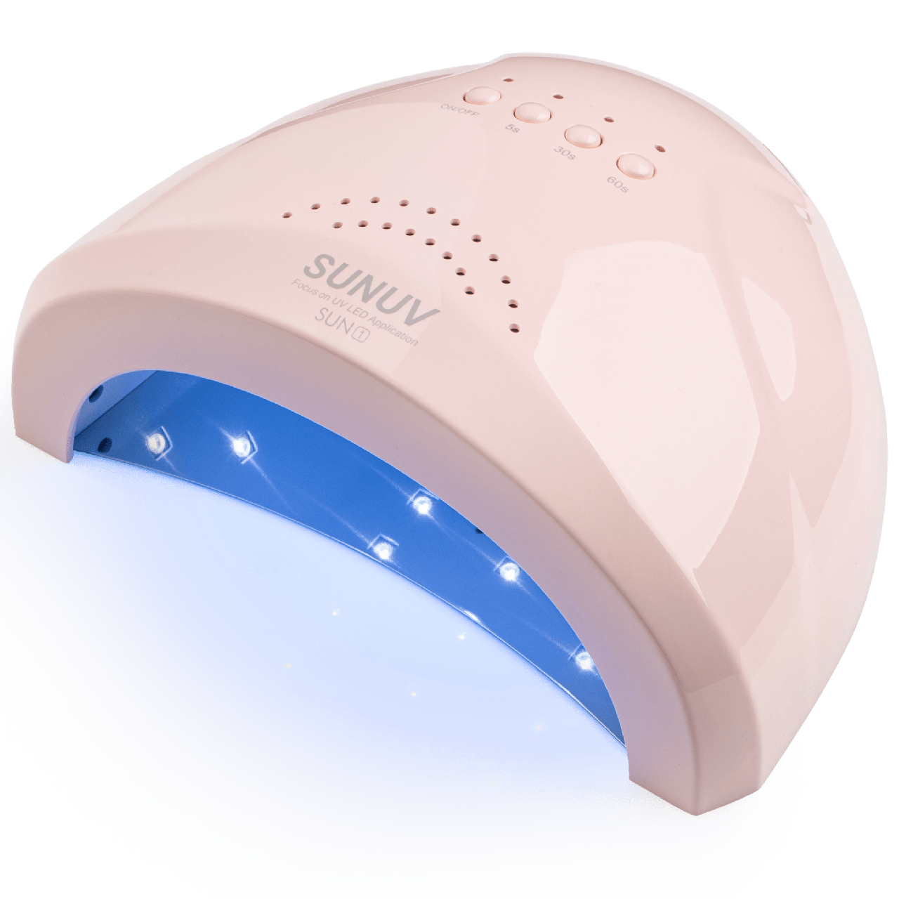 Лампа для манікюруLED+UV  SUNUV SUN1 48W Pink