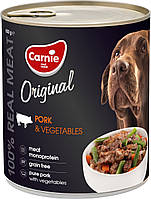 Вологий корм для собак Carnie Original Mono Protein зі свининою та овочами 800 гр