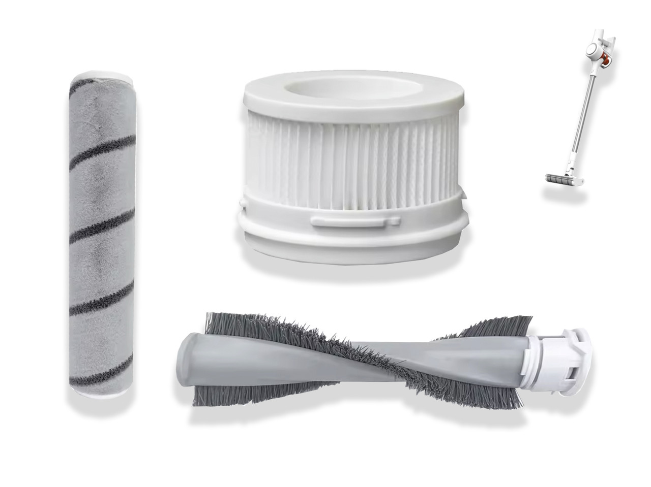 Комплект змінних аксесуарів (3 шт.) для ручного пилососа Xiaomi Mi Handheld Vacuum Cleaner 1C / K10