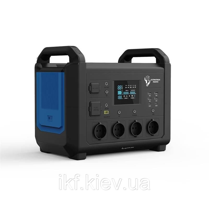 Зарядна станція POWERCUBE ULT-1500, 1500Вт, 1485Вт/г (електростанція для дому), фото 1