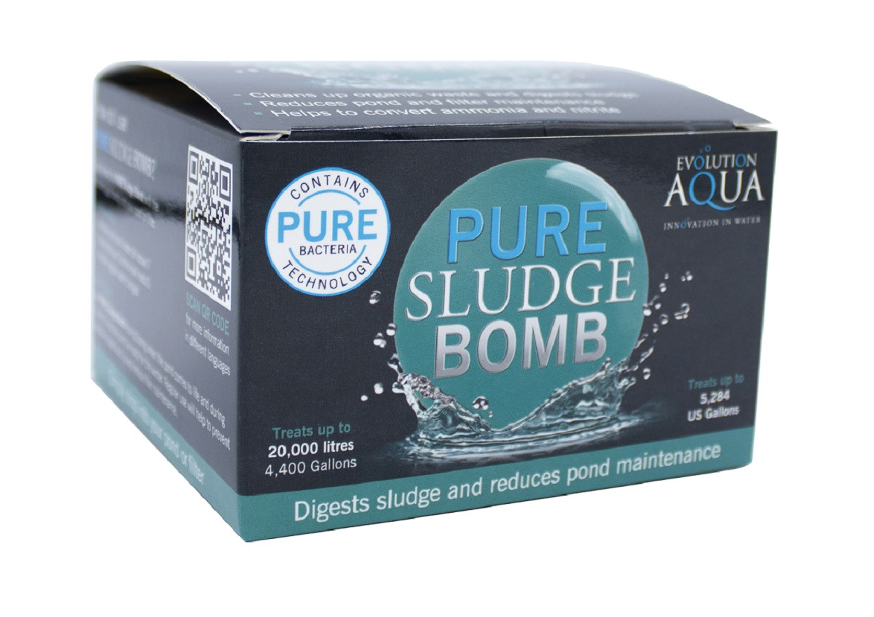 Швидкодіючі бактерії Evolution Aqua Sludge Bomb для очищення мулу