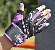 Рукавички для фітнесу Power System PS-2720 Rebel Girl жіночі Purple XS, фото 6