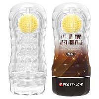 Мастурбатор - Pretty Love Vacuum Cup Masturbator Stellar Yellow