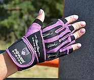 Рукавички для фітнесу Power System PS-2710 Fitness Chica жіночі Purple XS, фото 5