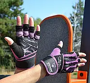 Рукавички для фітнесу Power System PS-2710 Fitness Chica жіночі Purple XS, фото 6
