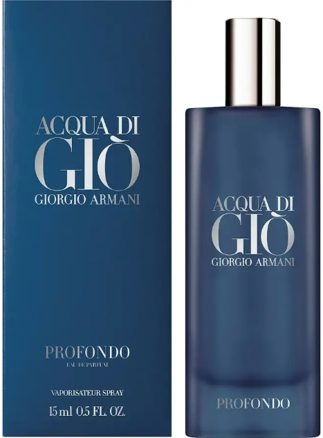 Парфумована вода для чоловіків Giorgio Armani Acqua di Gio Profondo Eau de Parfum 15 мл Мініатюра, фото 1