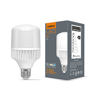 LED лампа Videx A80 30W E27 5000K VL-A80-30275 25002