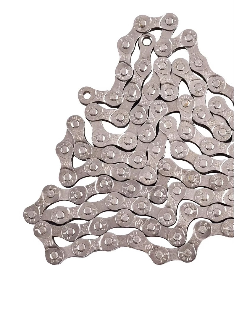 Ланцюг MTB 7-8sp, 116 лан, сріблястий (LT-01), фото 1