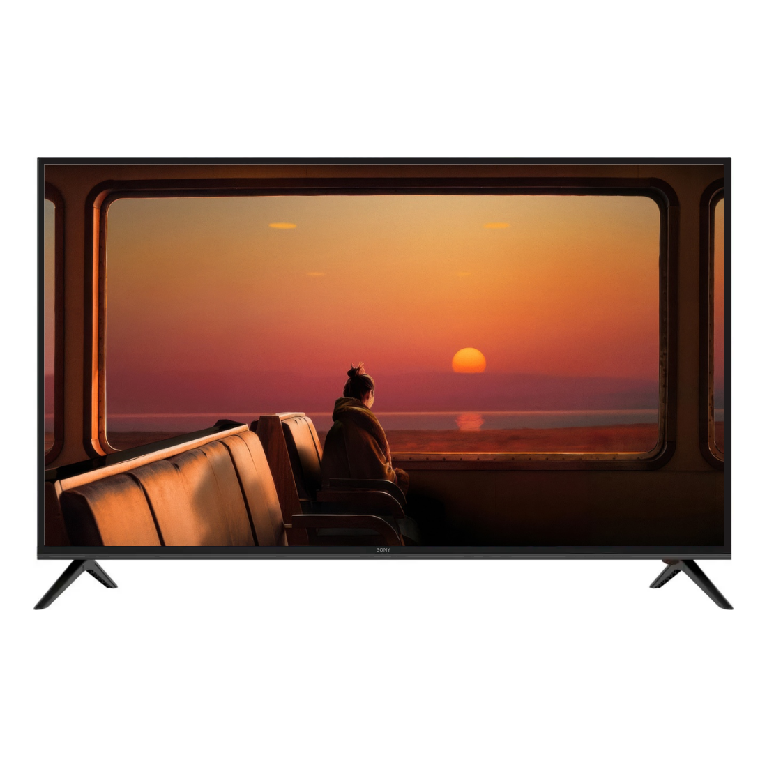Великий 4к Телевізор смарт Sony 55"SmartTV (Android 15 120 Гц//WiFi/DVB-T2)