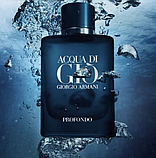 Парфумована вода для чоловіків Giorgio Armani Acqua di Gio Profondo Eau de Parfum 15 мл Мініатюра, фото 7