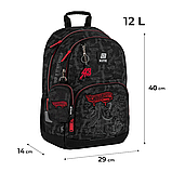 Рюкзак шкільний Kite Education Hot Wheels Skate HW25-585M, фото 2