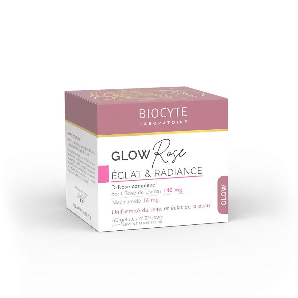 Biocyte GLOW ROSE Для ідеального кольору обличчя, 60 капсул