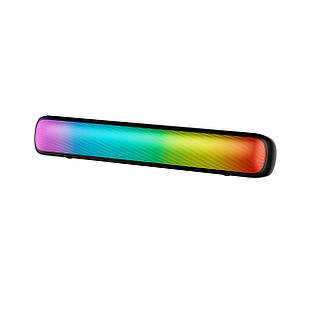 Портативна колонка міні саундбар HAVIT HV-SK886BT 10W RGB Black