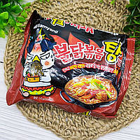 Корейська Гостра Локшина Samyang Hot Chicken Ramen Flavor Stew зі смаком індички з морепродуктами 130г (Корея)
