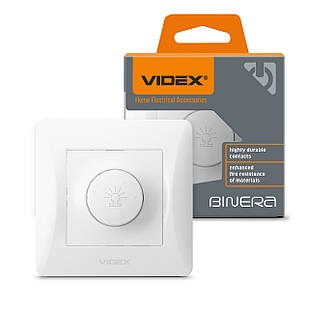 Димер 600Вт білий Videx Binera VF-BNDM600-W 24437