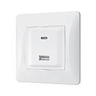 Розетка USB-A + USB-C PD20W біла Videx Binera 28199, фото 3