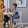 Дитячий стілець IKEA URBAN Білий 001.652.13, фото 2