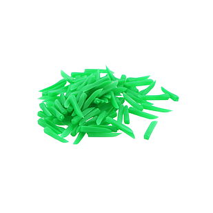 Клинці пластикові ЗЕЛЕНІ 100 шт Vortex