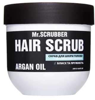 Скраб для шкіри голови та волосся Mr. Scrubber Hair Scrub Argan Oil, 250 мл (4820200231877)