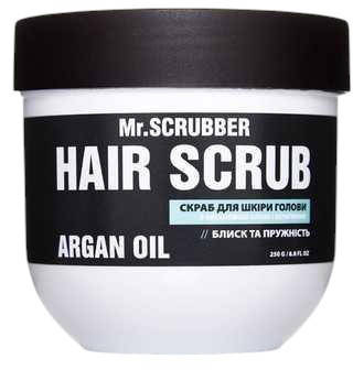 Скраб для шкіри голови та волосся Mr. Scrubber Hair Scrub Argan Oil, 250 мл (4820200231877), фото 1