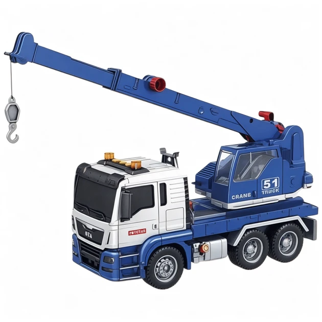 Спецтехніка 666-51 T інерція, гумові шини, підсвічування, помповий механізм, механічний підійма, фото 1