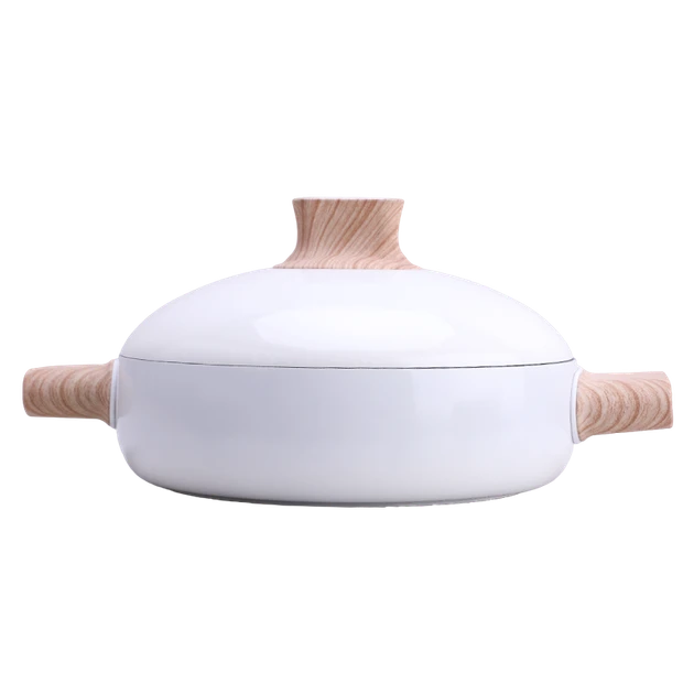 Жарівня PR-2330-22 Біла перлина 22см. 2л. PEPPER, фото 1