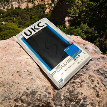 Мобільна зарядка портативна Power Bank 30000 mAh UKC, Зовнішній акумулятор, Зарядка power bank. Колір: чорний