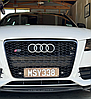 Передня емблема решітки радіатора AUDI (Ауді) 273*94 мм Хром, фото 8