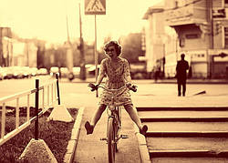 Вело-фотолистівка "На гальма надії мало"