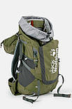 Туристичний рюкзак Jack Wolfskin Alpine Trail 40L-30 хакі, фото 3