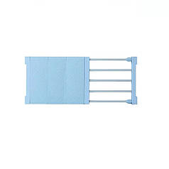 Перегородка полиця для шафи розсувна MLM-021 38-55 см blue N