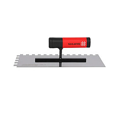 Зубчаcтий шпатель Shijing зуб 10 мм з нержавіючої сталі 120*280 мм (5102-1228-10)