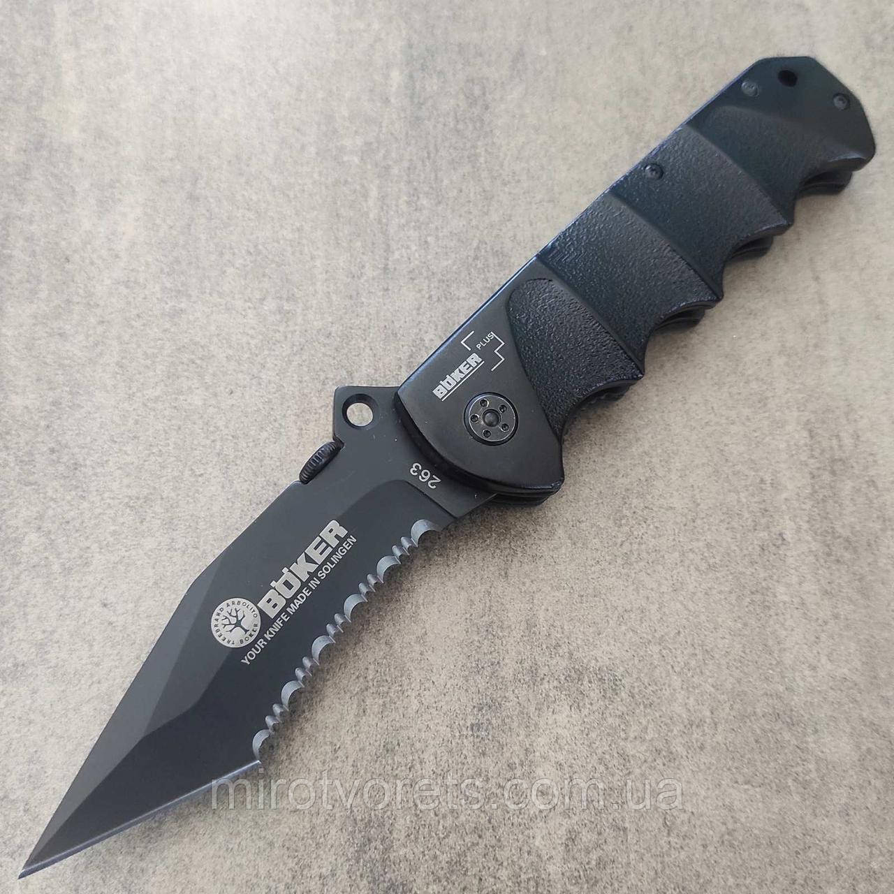 Ніж Boker Plus Jim Wagner Reality Based Tanto 263, склобій 23см