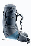 Туристичний рюкзак Deuter Aircontact Lite 50+10-2 чорний, фото 3