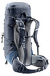 Туристичний рюкзак Deuter Aircontact Lite 50+10-2 чорний, фото 4