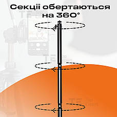 Штатив тримач з кріпленням до столу Veron TA-S44 для телефону, штатив для фотоапарата, камери, лампи, фото 4